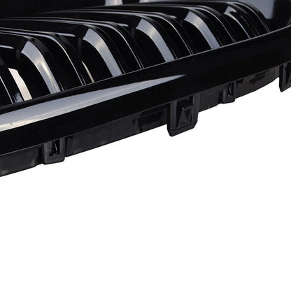 Gloss Black Front Kidney Grille for BMW X3 F25, X4 F26 (2014-2017)