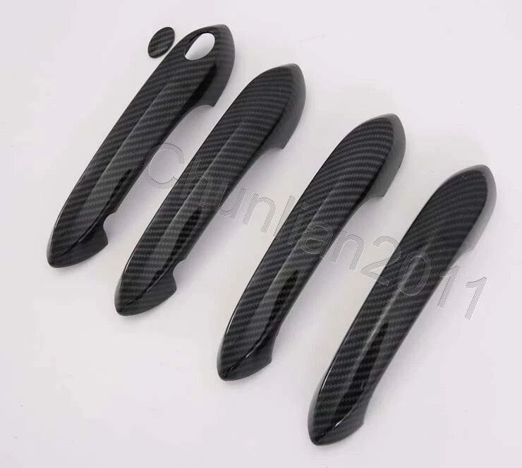 Fiber Door Handle Molding Cover Trim for BMW X5 G05 (2019-2021) - 5PCS