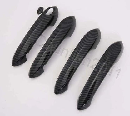 Fiber Door Handle Molding Cover Trim for BMW X5 G05 (2019-2021) - 5PCS