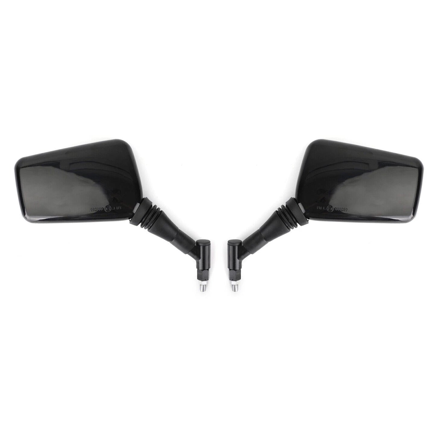 Black Universal M8 M10 Motorcycle Mirrors for Various Models