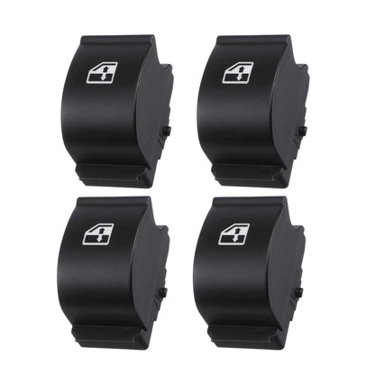 4 x Window Switch Repair Button Cover Caps for Fiat Peugeot Citroen