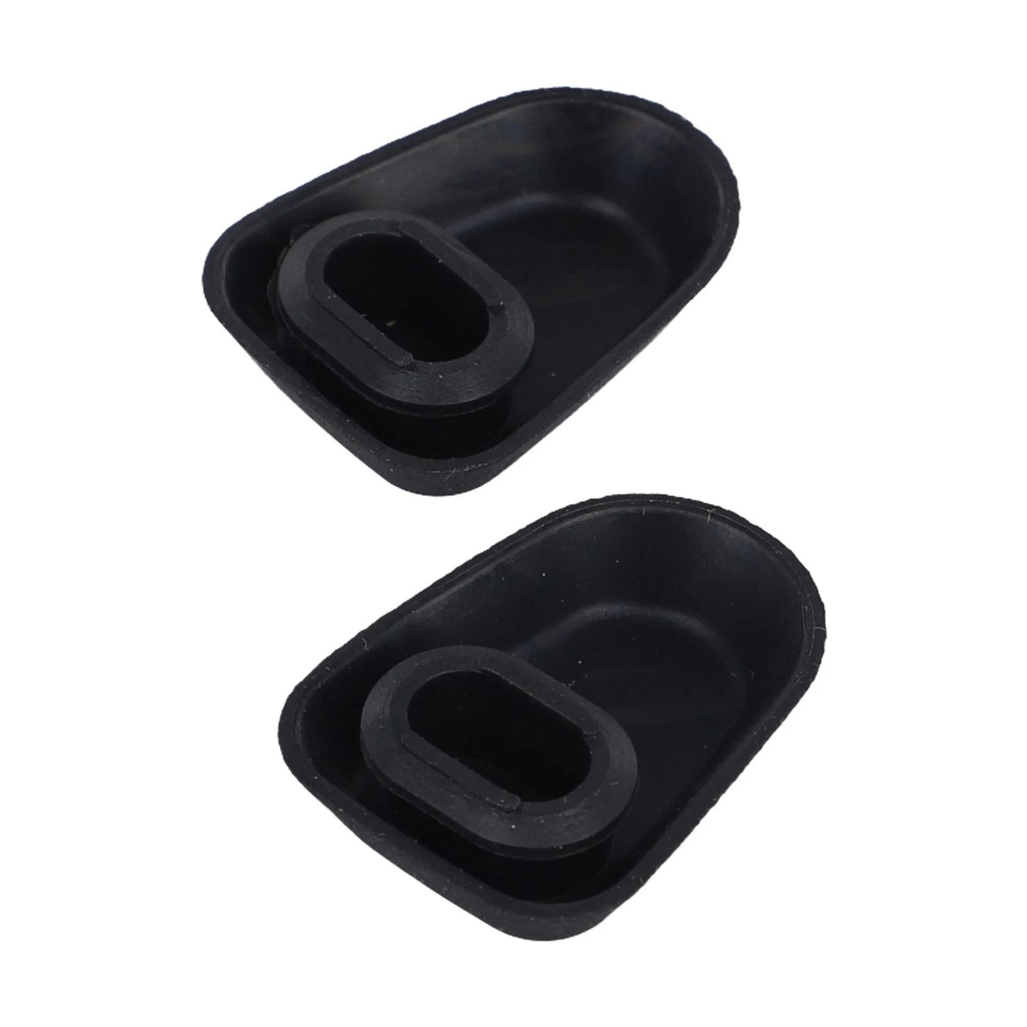 2x Rubber Dust Cover for Golf, Passat, Sharan Door Handle Screws
