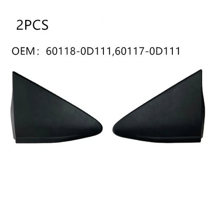 Left Right Fender Mirror Triangle Trim Corner Cover 2 x for Toyota Yaris