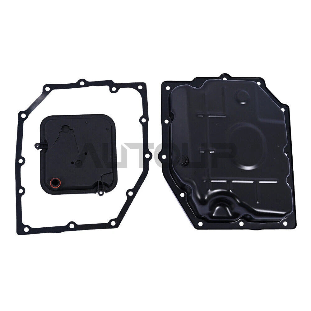 Transmission Oil Pan + Oil Filter + Gasket Inc 3 for Chrysler Dodge Ram Mitsubishi