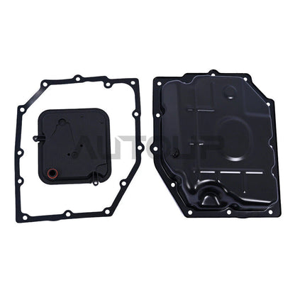 Transmission Oil Pan + Oil Filter + Gasket Inc 3 for Chrysler Dodge Ram Mitsubishi