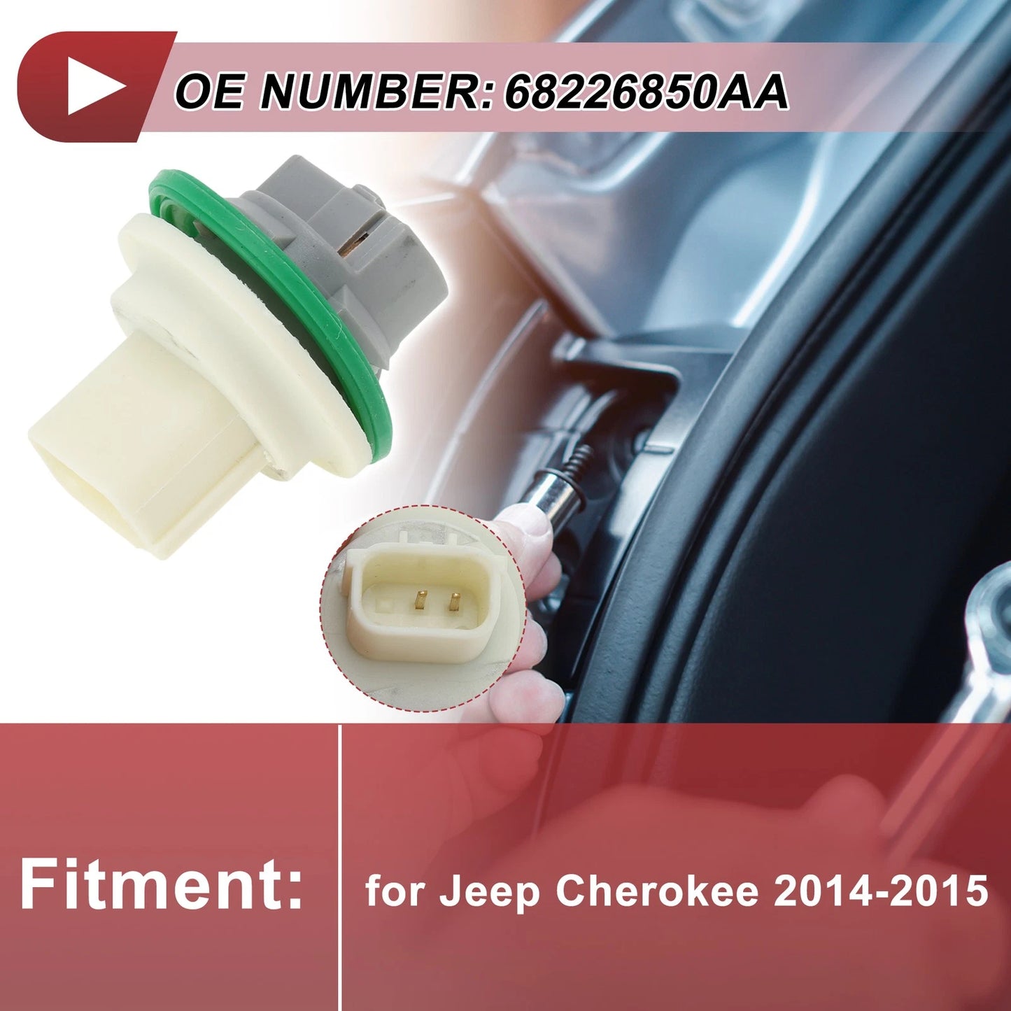 Turn Signal Light Socket for Jeep Cherokee (2014-2015)