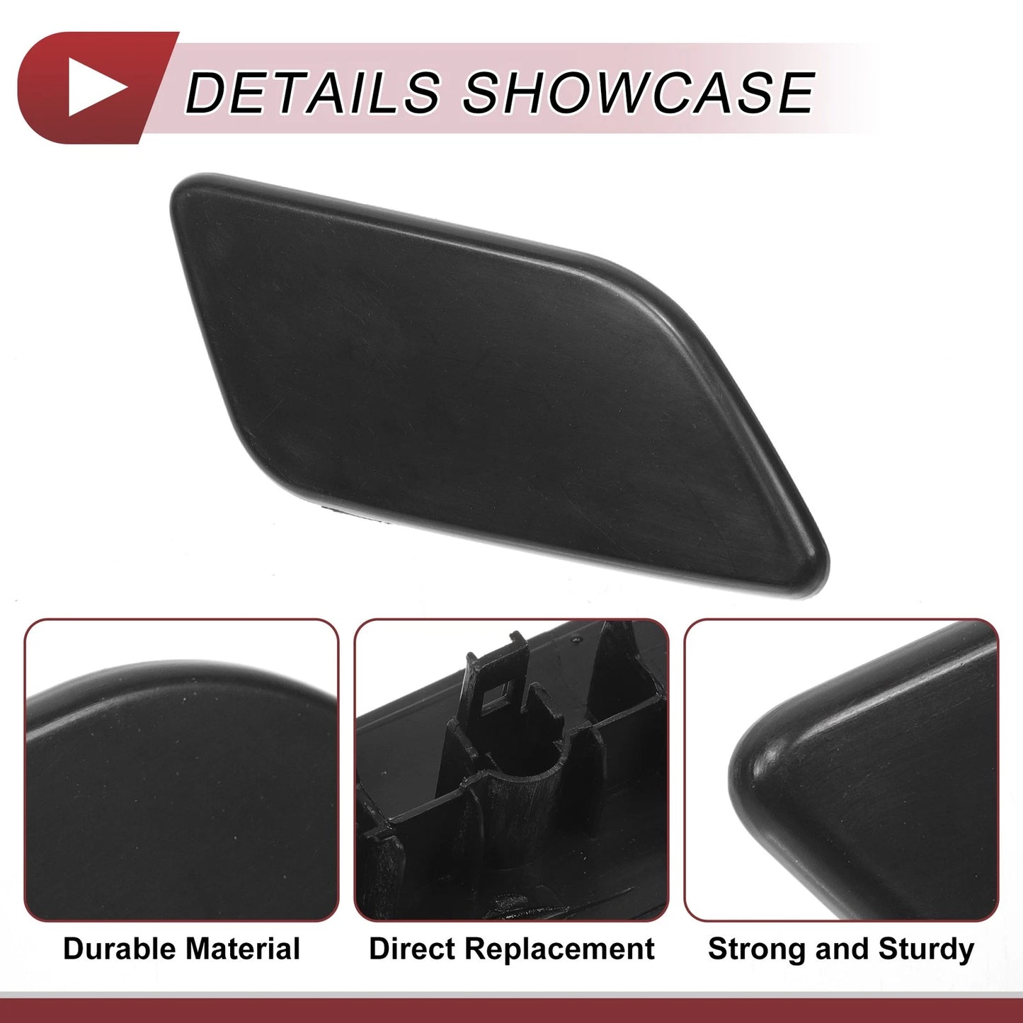 Washer Nozzle Cover Cap for Subaru Forester (2022-2024) Unpainted