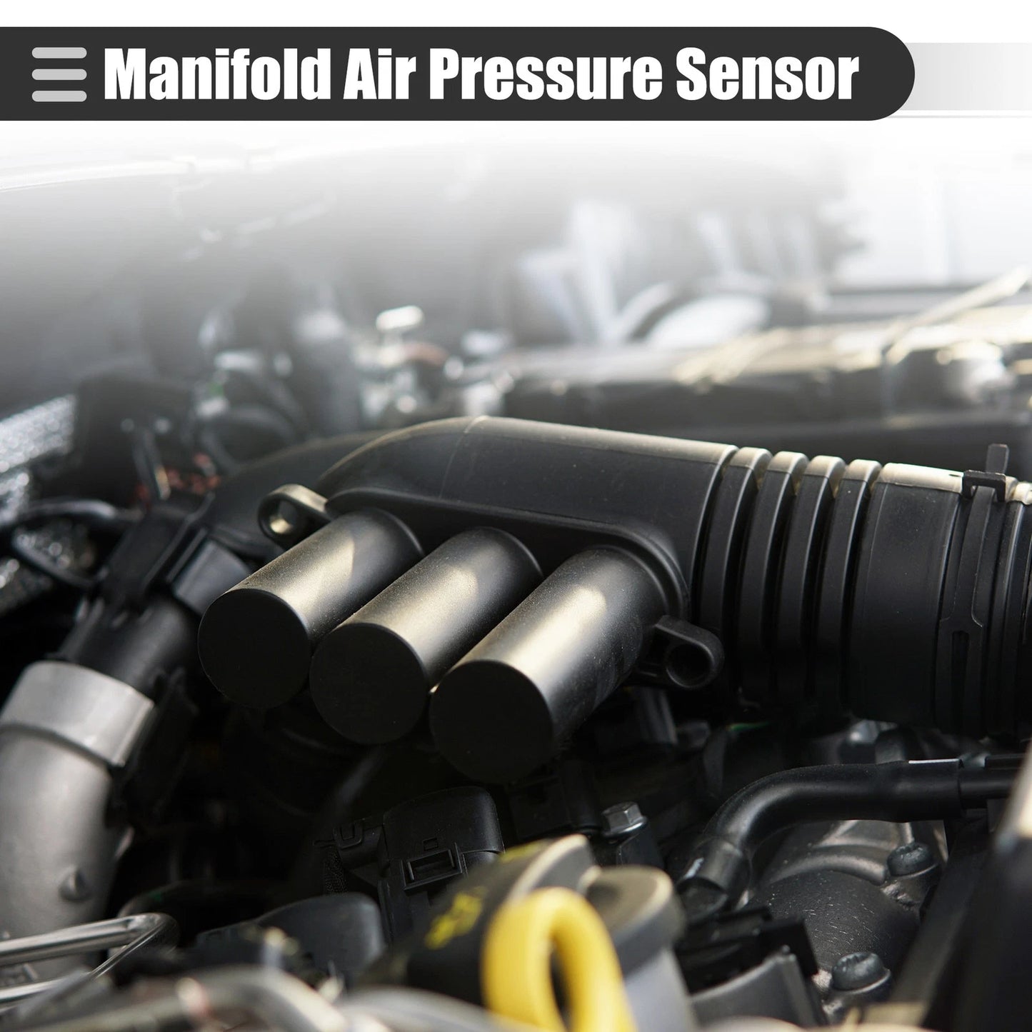 MAP Manifold Air Pressure Sensor for Dodge B150 (1992-1994) Black