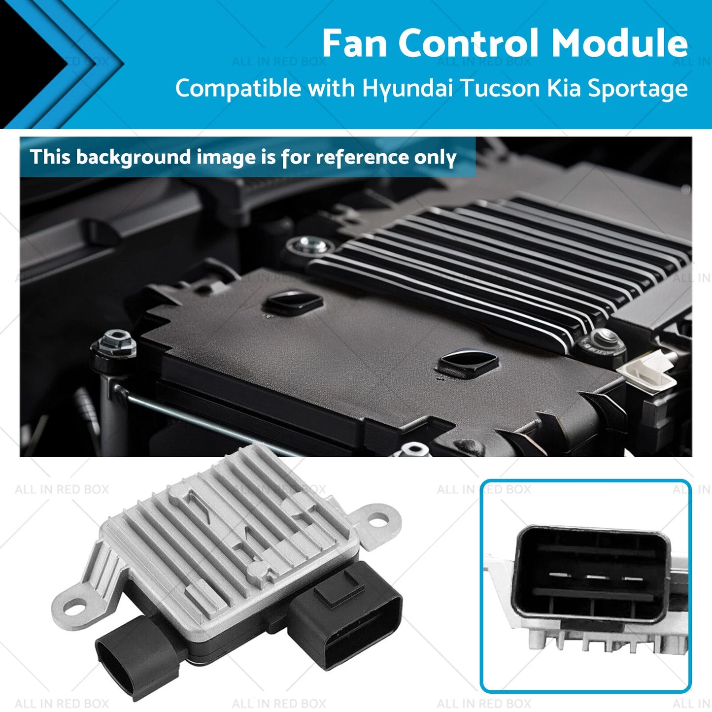 Cooling Fan Control Module for Kia Sportage, Hyundai Tucson (2005-2010)