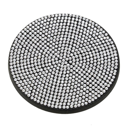 Bling Car Cup Holder Coaster Mats for Universal Auto Interior Accessories