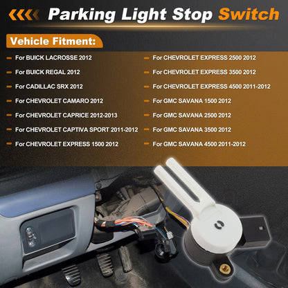 Brake Light Switch 12 for Buick LaCrosse (2012–2012)