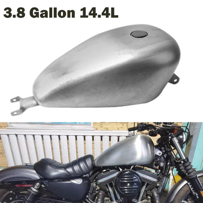 3.8 Gallon Fuel Gas Tank for Harley Sportster XL883 XL1200 (2007-2023)