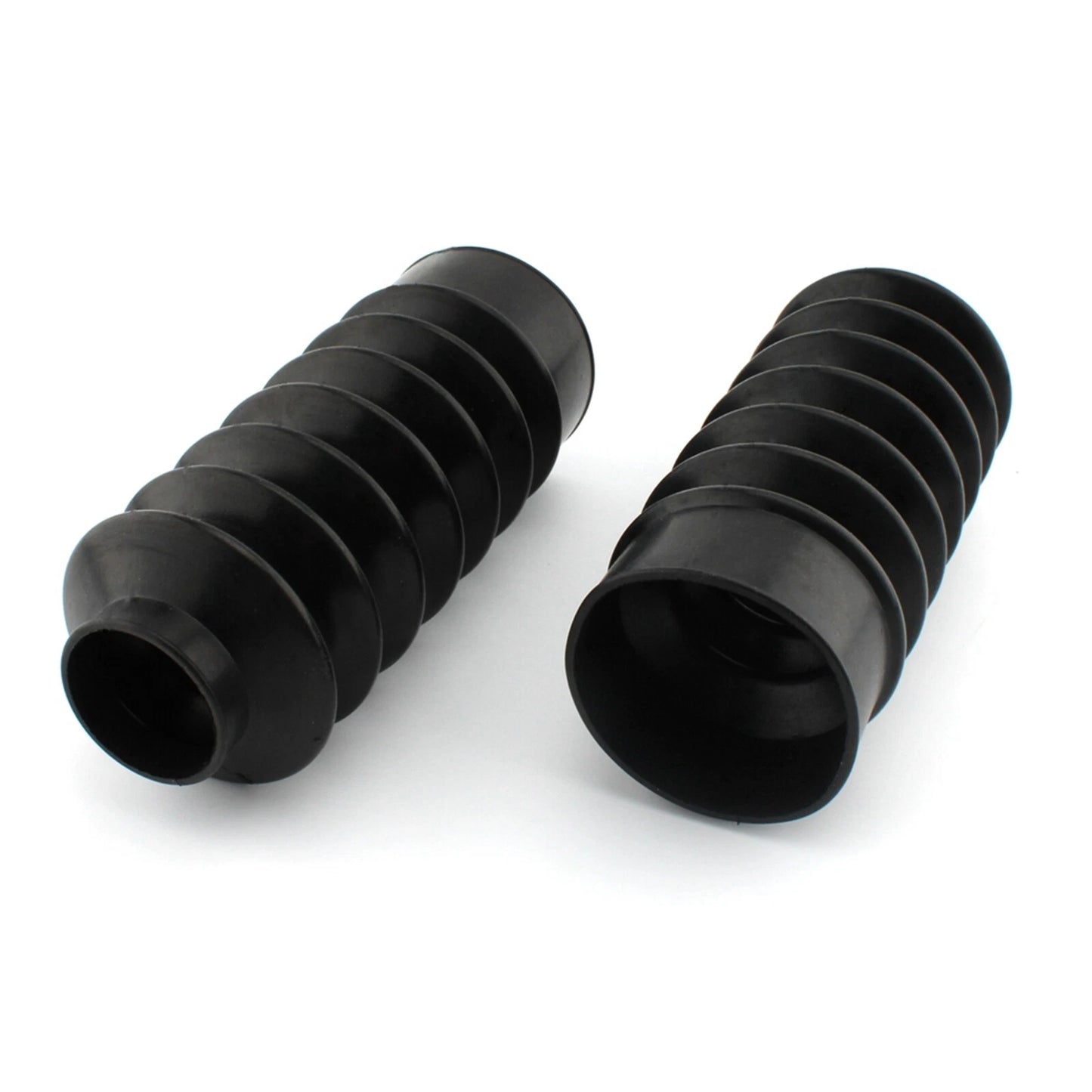 2 x Front Fork Shock Dust Covers for Harley Nightster 975 (2022-2023) Black