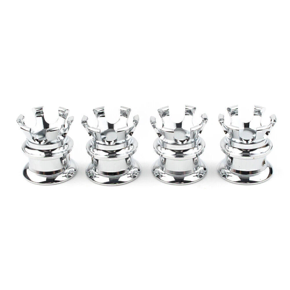 Chrome Head Bolt Topper Cover Cap Engine Cover Trim for Sportster XL883 1200