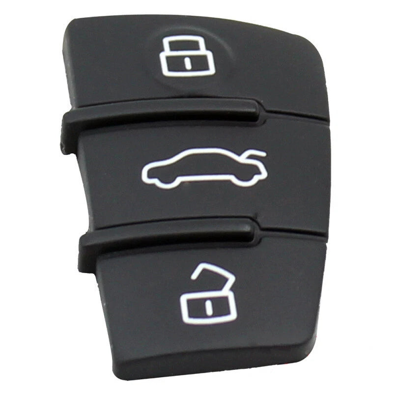 Replacement Remote key Fob Rubber Pad Fit For Audi A6 A4 A2 A8 TT Q7