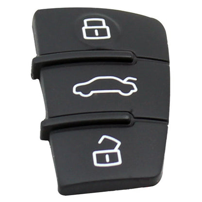 Replacement Remote key Fob Rubber Pad Fit For Audi A6 A4 A2 A8 TT Q7