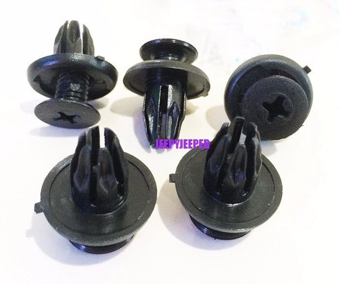 10 x Honda Civic 10mm Hole Front Rear Bumper Push Rivet Lock Clip