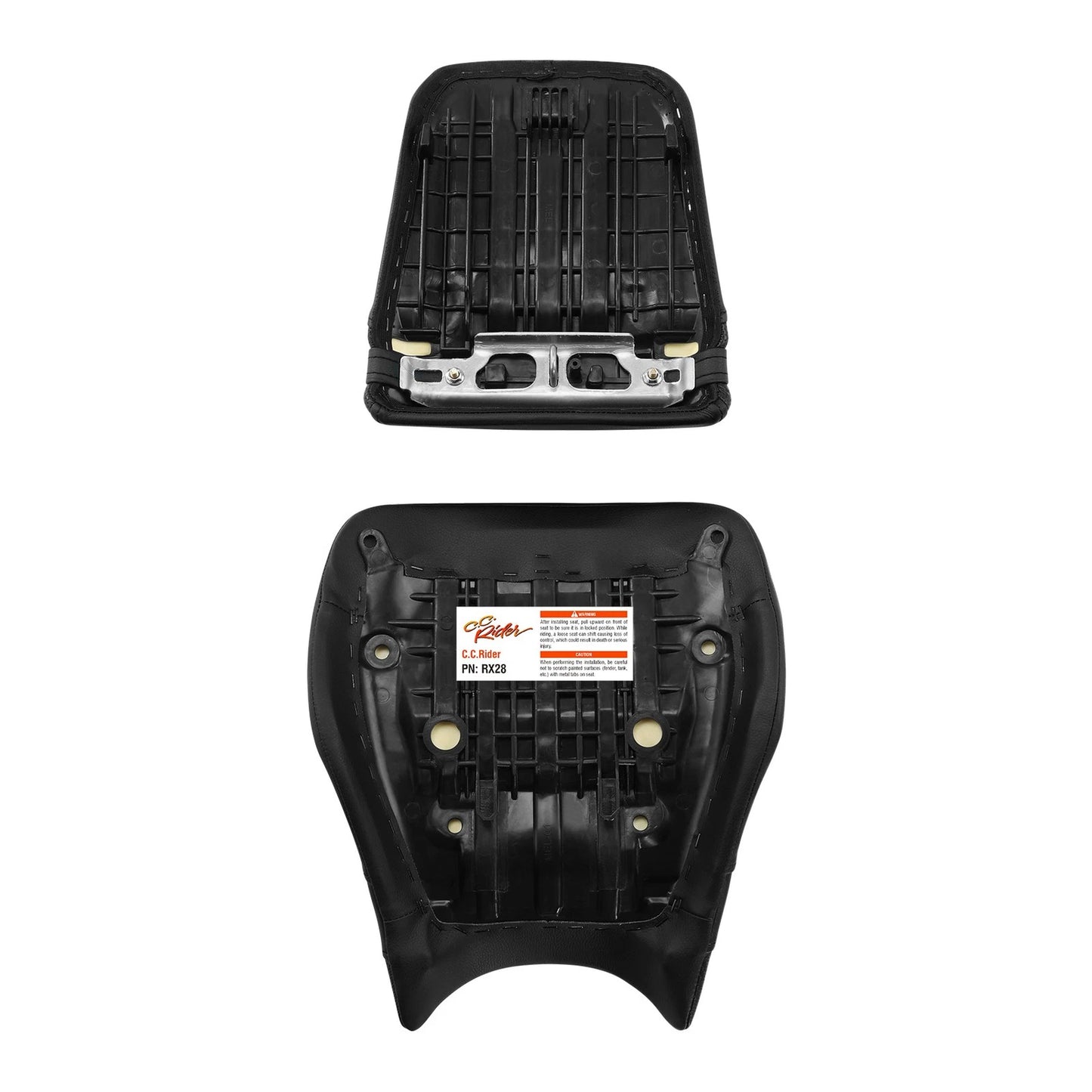 Black Rider Driver & Passenger Seat for Honda CBR1000RR (2004-2007)