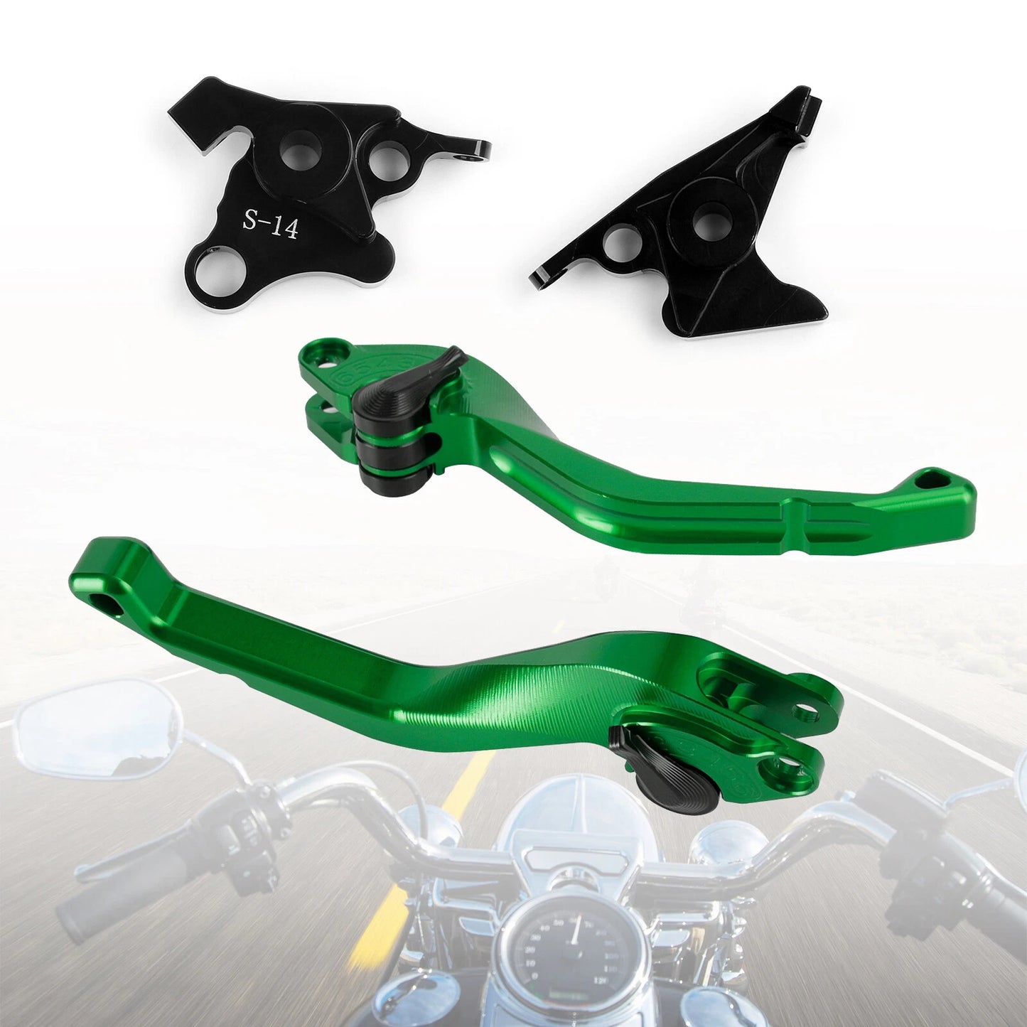 CNC Short Brake Clutch Lever for Suzuki Hayabusa/GSXR1300 (2008-2017)