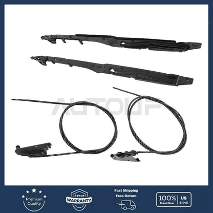 Sunroof Glass Cables+Track Assembly Repair for Ford F-150 (2015–2020)
