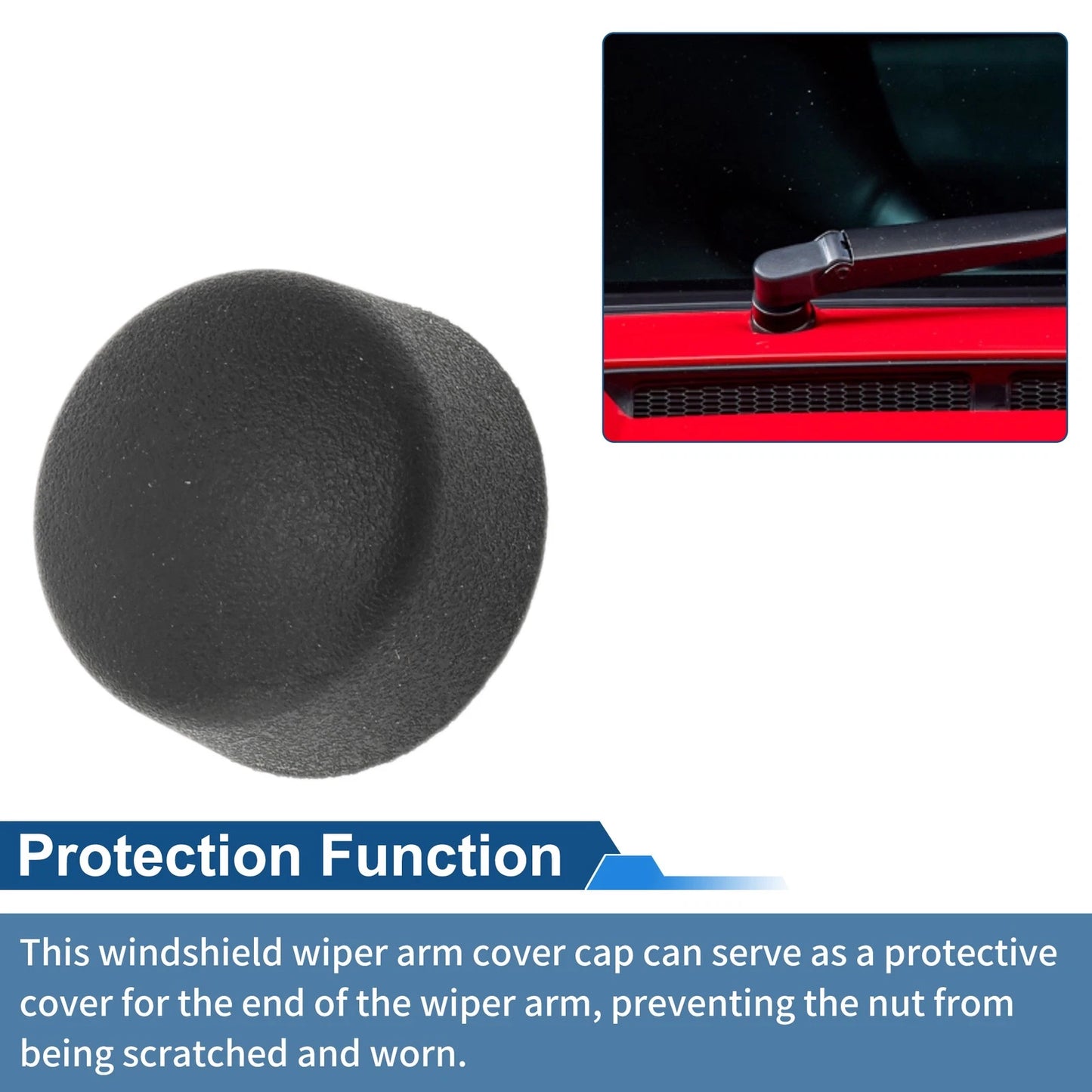 Windshield Wiper Arm Cover Cap for Ford Fiesta (2010-2020)