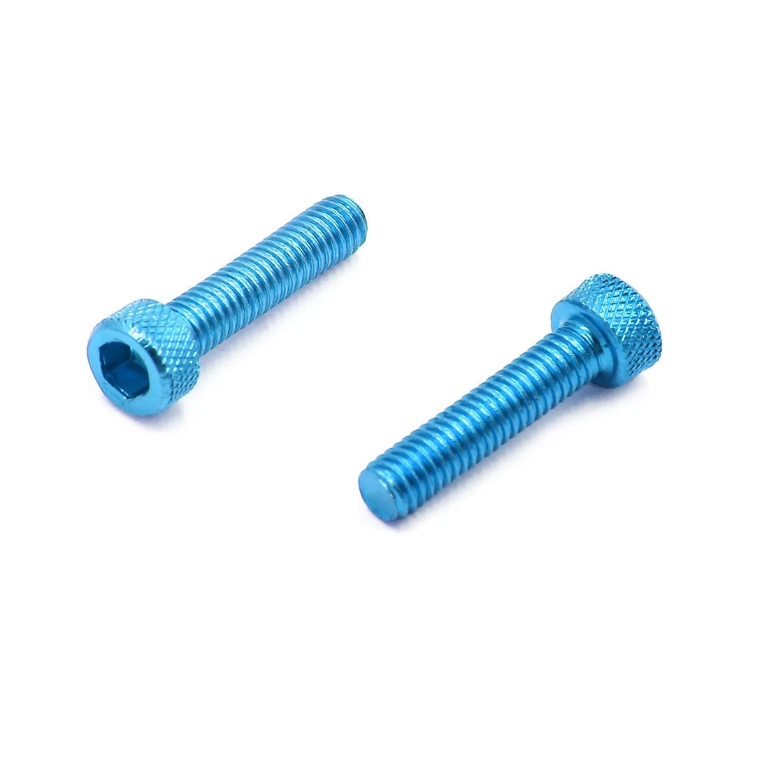 20pcs Blue M6x30 Hex Socket Bolts Screws for Motorcycle Auto Car