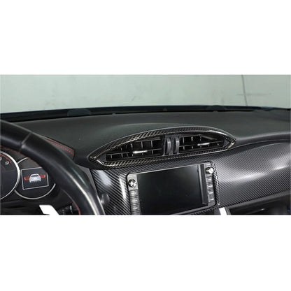 6 Pcs Carbon Fiber ABS Interior Trim Covers for Scion FR-S Subaru BRZ (2013-2020)
