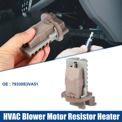 HVAC Blower Motor Resistor for Acura MDX (2001 - 2006) Silver Tone