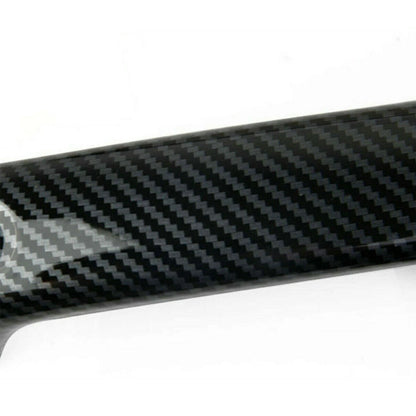 4Pcs / Carbon Fiber Side Door Handle Cover Trim Set for Ford F150 F-150 (2021–2022)
