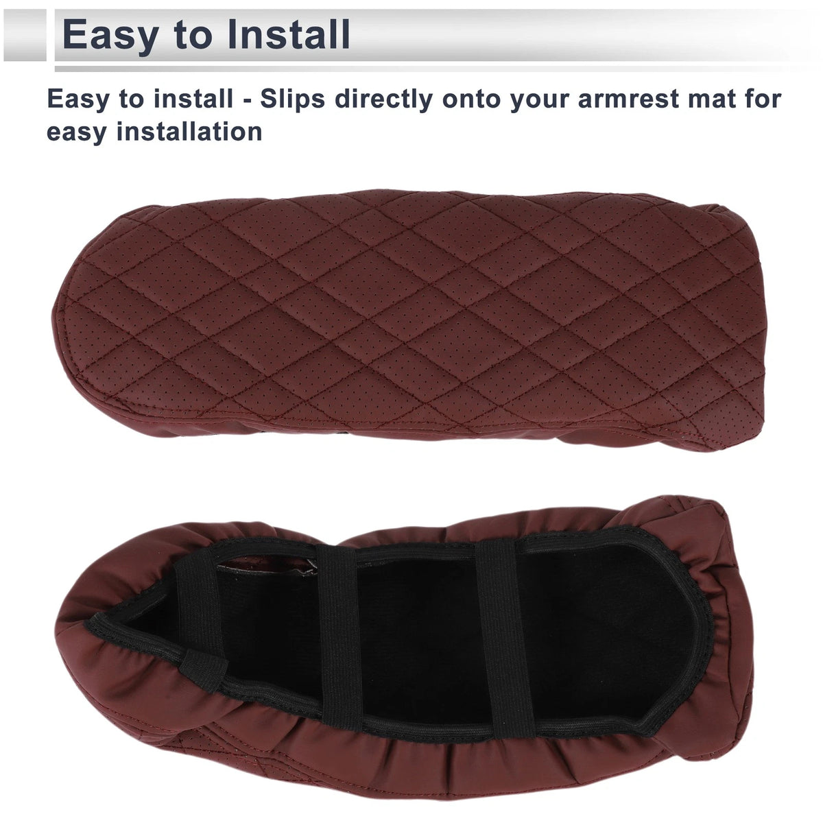 Center Console Cover for BMW 2 Series (2021-2024) Wine Red 1 Pc