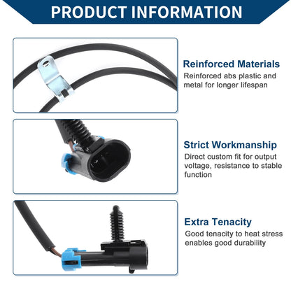 ABS Wheel Speed Sensor for Chevrolet C3500