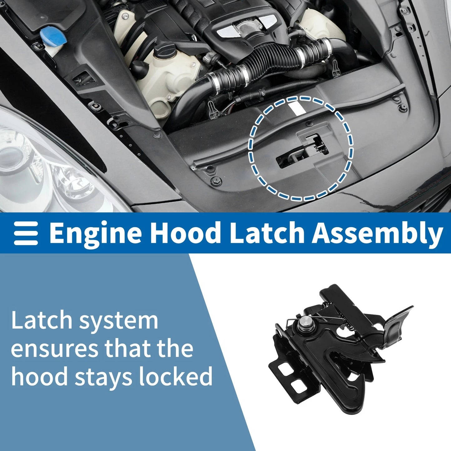 Hood Latch Assembly for Chevrolet Express 1500 (2003-2014)