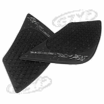 Moto Traction Tank Pads Side Knee Grips for BMW R1200R (2015-2017) Black