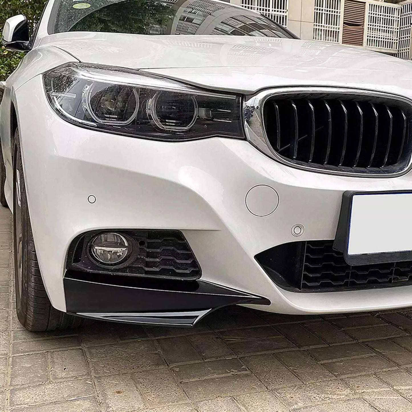 Front Bumper Side Splitter Trim for BMW 3 Series GT F34 320i 325i (2014-2019)