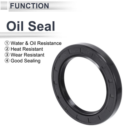 Oil Seal 60x85x10mm Black 5 Pcs