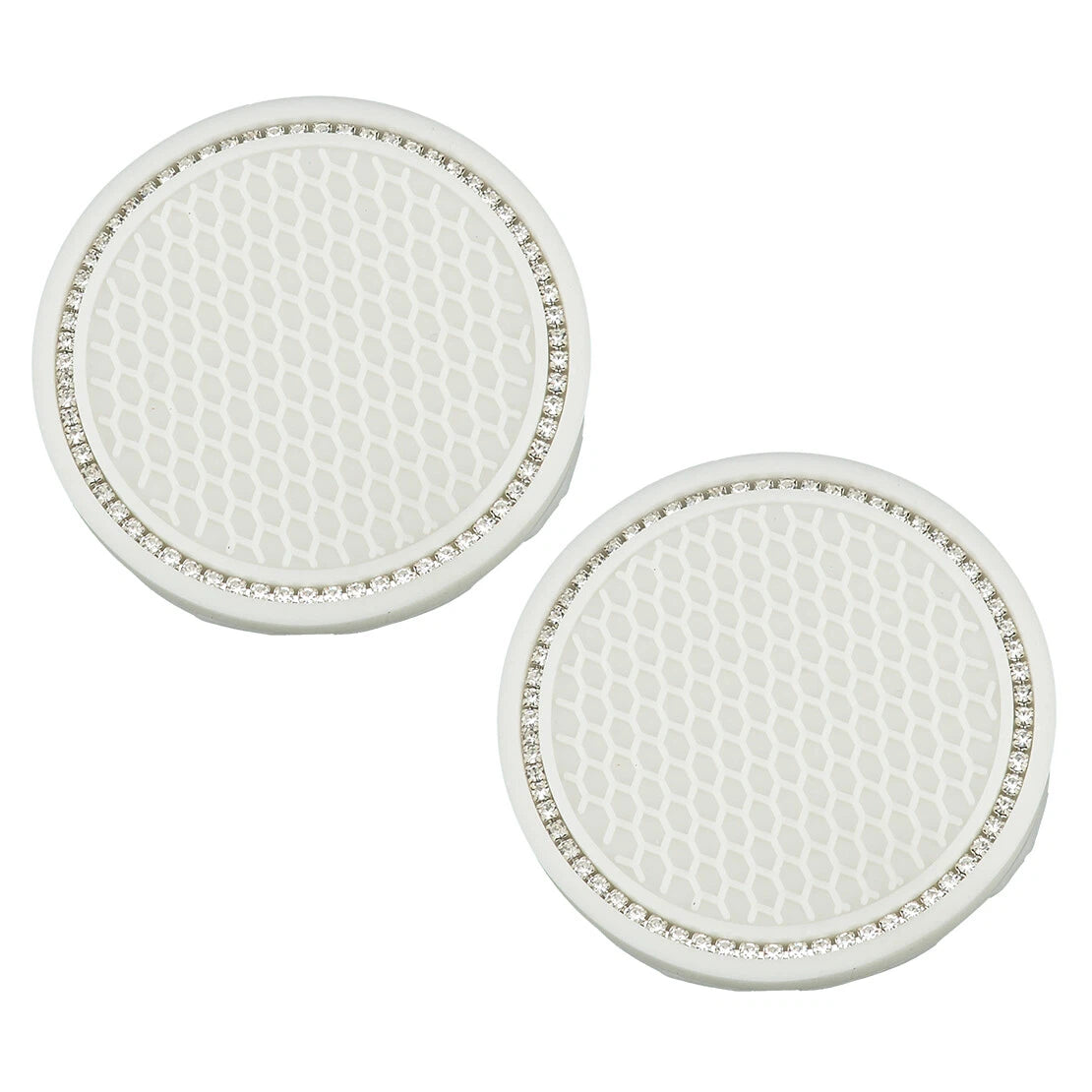 Bling Car Cup Holder Coasters Glow In The Dark for All Vehicles