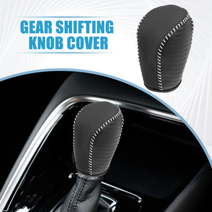 Gear Shifting Knob Cover for Honda Civic 10th Gen (2016-2021) Black Gray