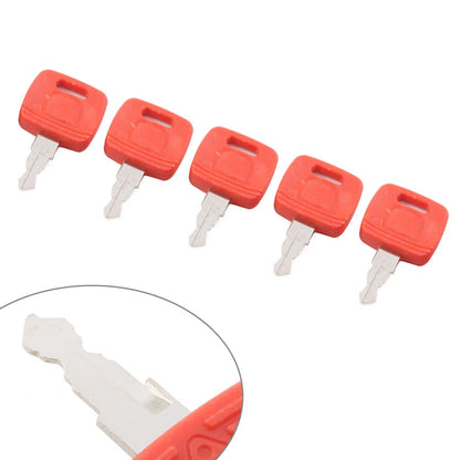 5 x Ignition Keys for John Deere Tractor Loader (RE183935)