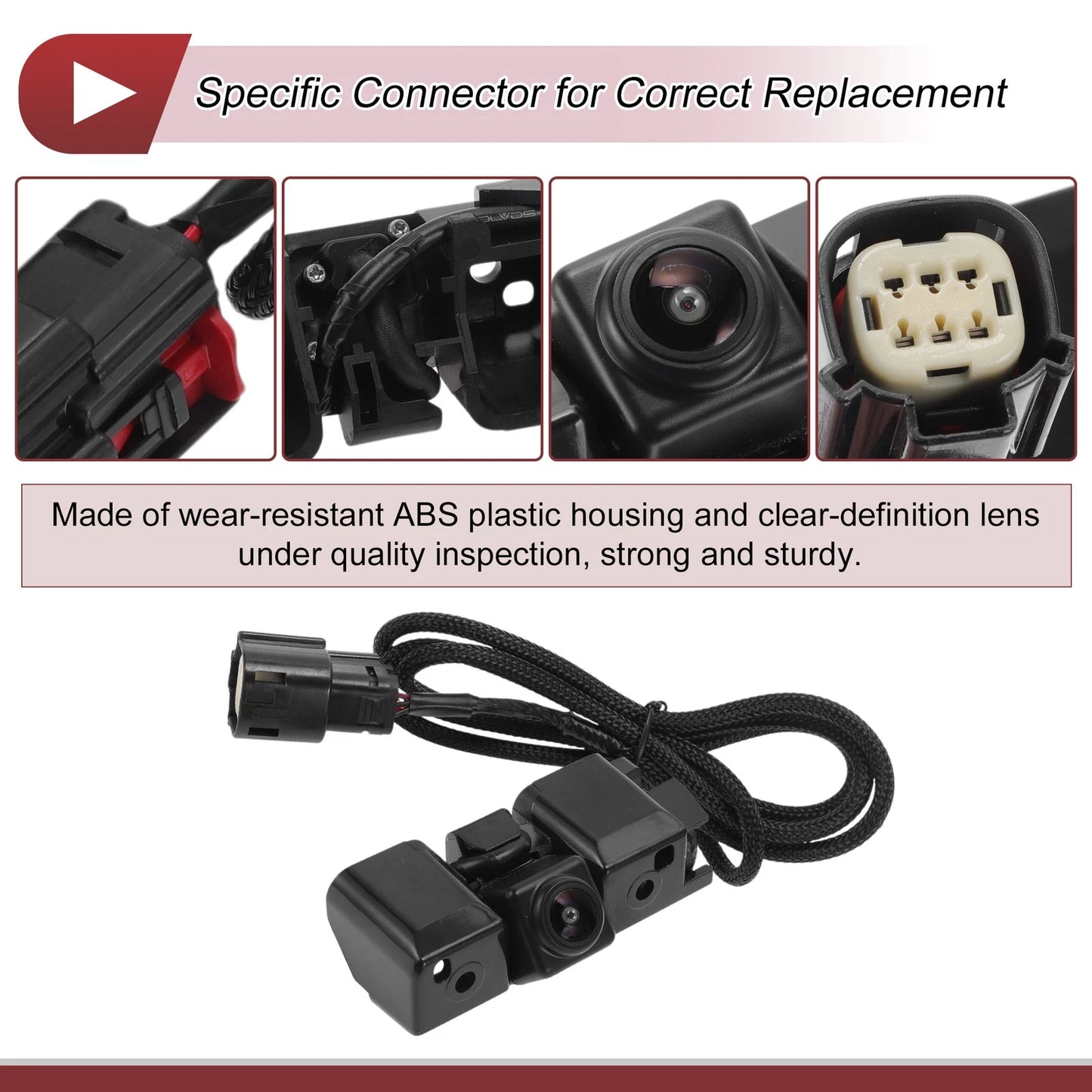 Rear View Camera 120-180 Degree for GMC Sierra 1500