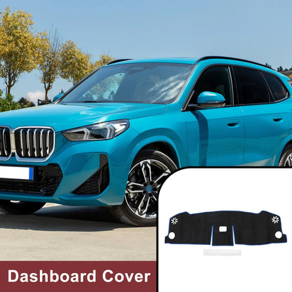 Dashboard Cover Mat for Honda VEZEL RV Series 2021-2024 Protector Black Blue