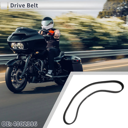 132T Motorcycle Drive Belt V-Belt for Harley Davidson FLHS (1989–1993)