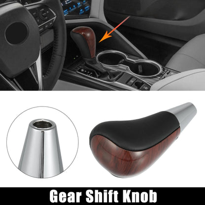 Brown Wood Pattern Gear Shift Knob for Toyota Lexus