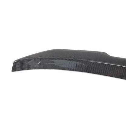 Real Carbon Fiber Stick-on Rear Wing Trunk Spoiler for Audi A6 S6 C7 2012-2018
