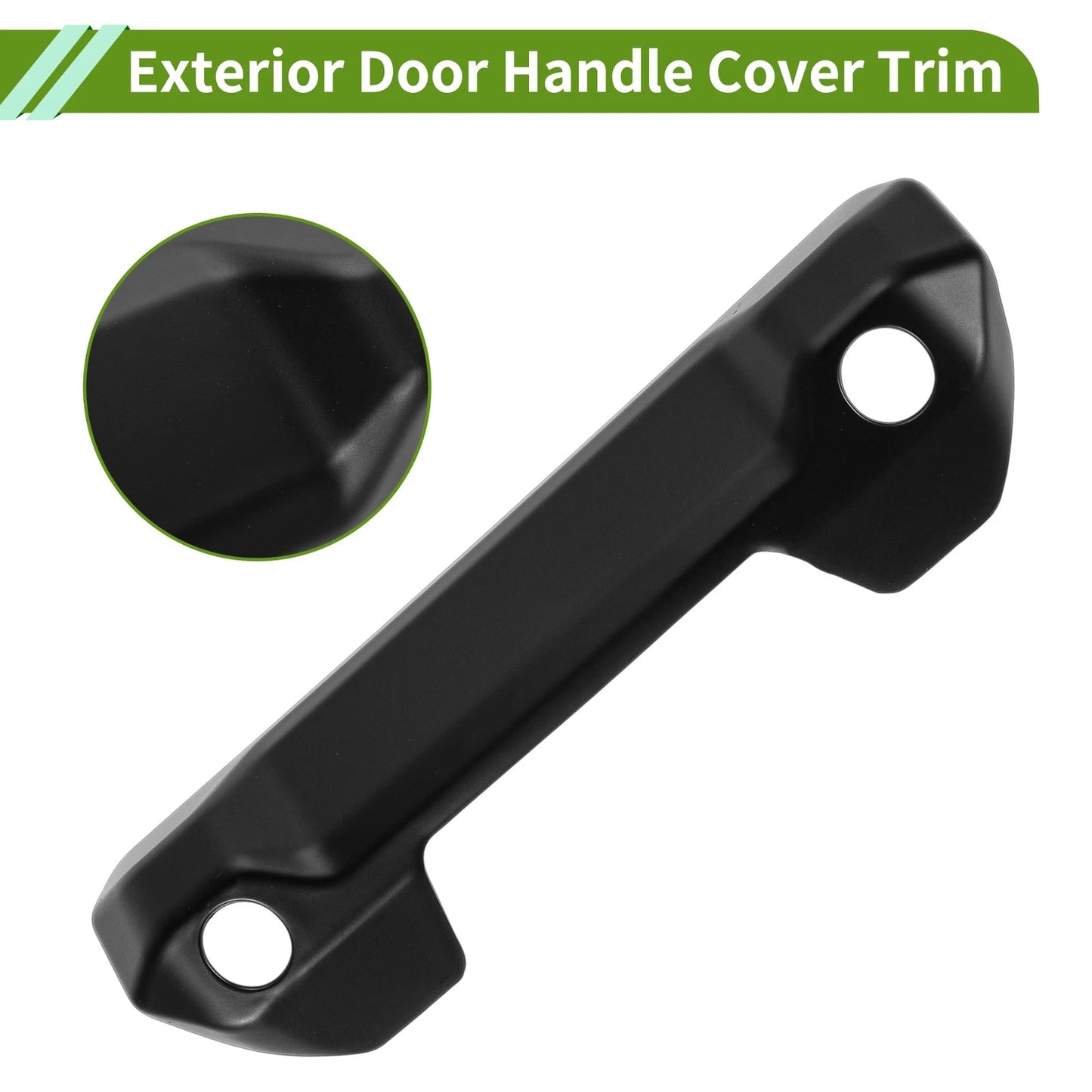 Exterior Door Handle Cover Trim for Toyota Tundra (2022-2025) - 2 x ABS