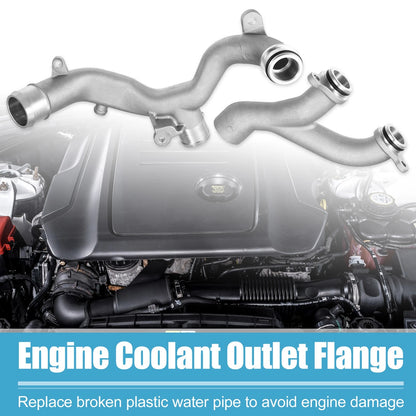 Coolant Pipe Water Outlet Set for Land Rover Range Rover (2010-2021)