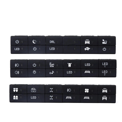 Camera+Radio Dashboard Control Square Switch Button for Toyota