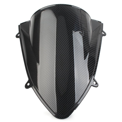 Windshield Screen for Kawasaki Ninja 250 250R EX250 (2008-2012) Carbon Fiber Black