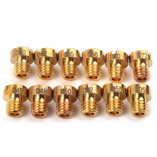 12 x 5mm Replacement Carburetor Jets for Dellorto SHA PHBG