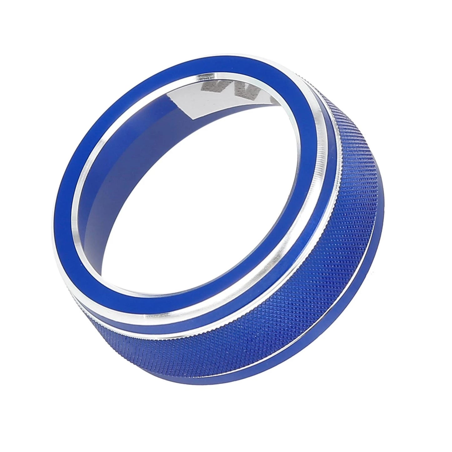 Blue AC Climate Control Knob Trim Covers for Toyota RAV4 (2019-2021)
