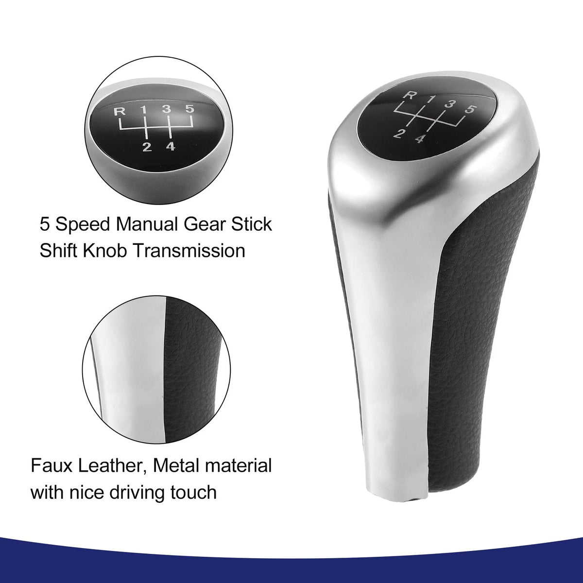 5 Speed Manual Gear Shift Knob for BMW X1 X3 X5 (2010-2023)